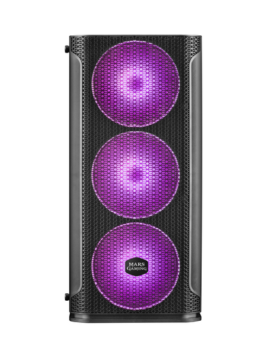 Mars Gaming MCEX computer case Tower Black – image 8