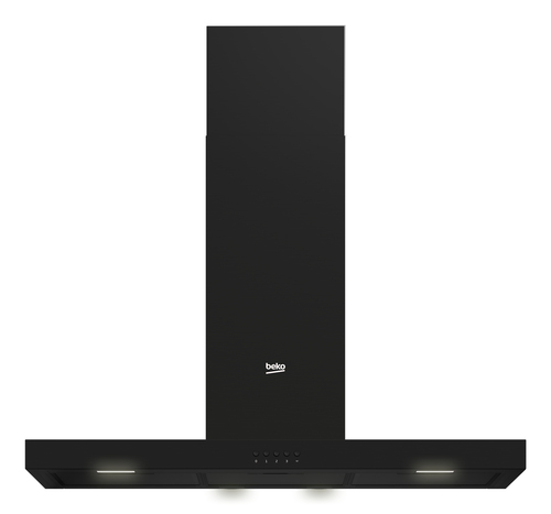 Beko BHCB96622BBB Wall-mounted Black 605 m³/h