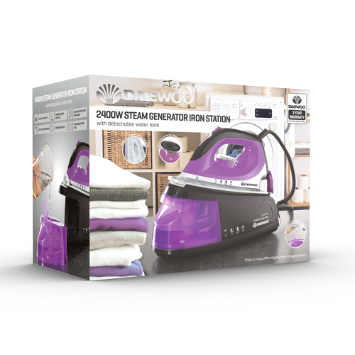 Daewoo SDA1589GE Steam Station Iron 2400W 1 2L - image 1