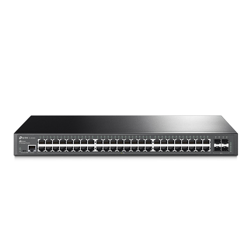 TP-Link JetStream TL-SG3452 сетевой коммутатор Управляемый L2 Gigabit Ethernet (10/100/1000) 1U Черный