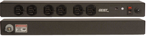 Vertiv Geist BRF060-10 power distribution unit (PDU) 6 AC outlet(s) 0U Black
