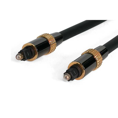 CABLE 6M TOSLINK OPTICO AUDIO  DIGITAL SPDIF PREMIUM NEGRO  - TOSLINK20