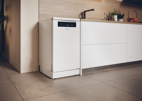 Haier I-Pro Shine Series 5 XF1C3TB1FW-80 Wifi Connected Slimline Dishwasher - White - C Rated, White - image 6