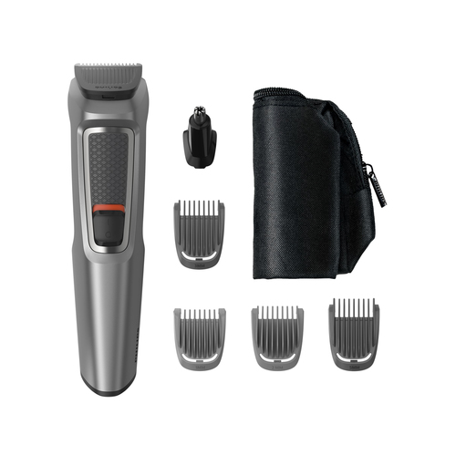 Philips MULTIGROOM Series 3000 MG3713/15 hair trimmers/clipper Grey 6 Nickel-Metal Hydride (NiMH) – image 1
