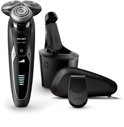 Philips SHAVER Series 9000 S9531/26R1 men's shaver Rotation shaver Trimmer Black, Silver