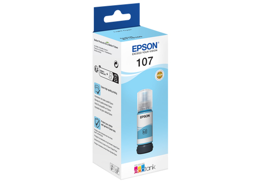Epson Light Cyan Ink Cartridge EcoTank 70ml for ET-18100 - C13T09B540 - image 3