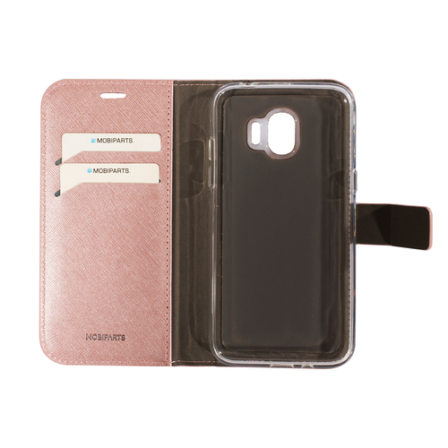 Mobiparts Saffiano Wallet Case Samsung Galaxy J2 Pro (2018) Pink – image 4