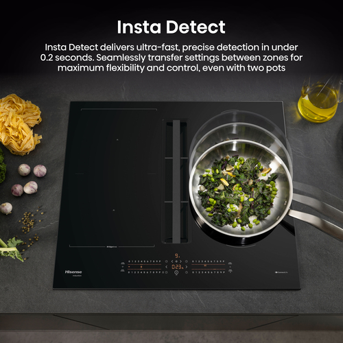 Hisense HEH6432BSCWF 60cm Air Venting Induction Hob - Black - image 8