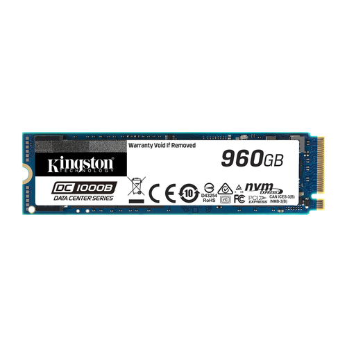 Kingston Technology DC1000B 960 GB M.2 PCI Express 3.0 NVMe 3D TLC