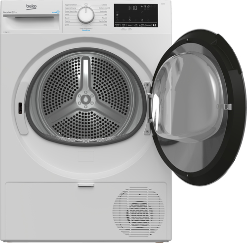 Beko B3T49231DW 9kg Heat Pump Tumble Dryer with SteamCure – image 3