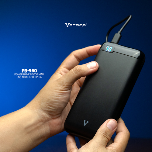 Power Bank VORAGO PB-560-BK