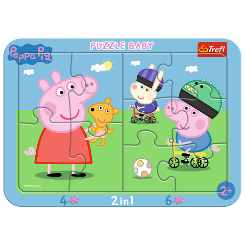 Peppa Pig Happy Jigsaw puzzle 10 pc(s) Cartoons