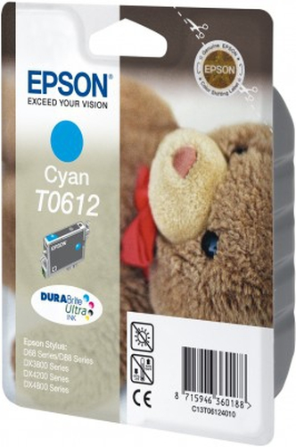Epson Singlepack Cyan T0612 DURABrite