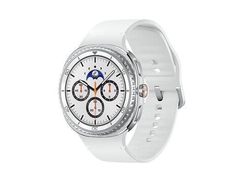 Samsung Galaxy Watch 8 Classic, Bluetooth, 46mm, Hybrid Band, White + Sport Band, White, M/L