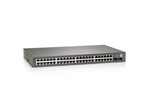 LevelOne 48 GE + 2 GE SFP Web Smart Switch