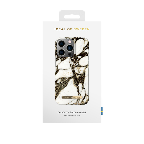 iDeal of Sweden Printed Case iPhone 13 Calacatta Gldn Mb