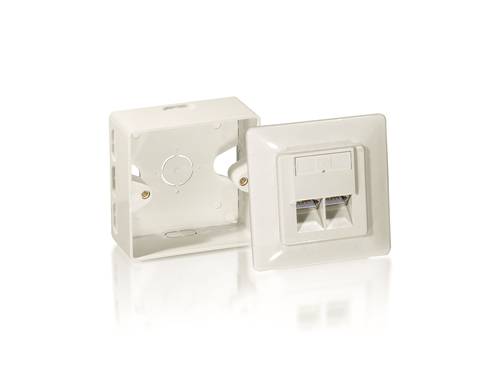 Equip Cat.6 German Modular Outlet Set