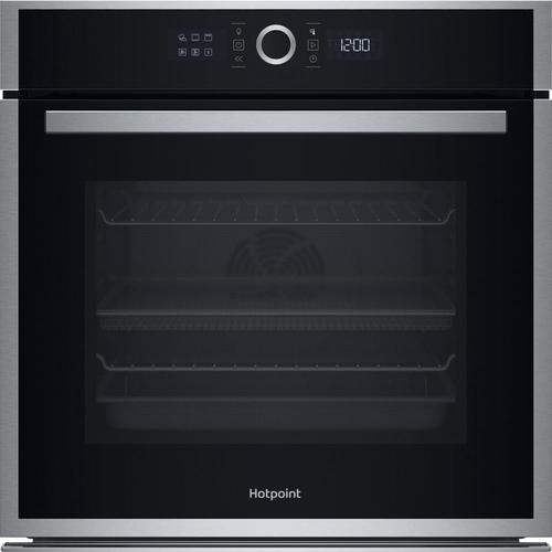 Hotpoint HOIM4S8CM0X Built In Electric Single Oven in Stainless Steel - image 1