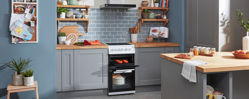 Beko KDVC563AW 50cm Wide Double Oven Electric Cooker with Ceramic Hob - White - A/A Rated, White - image 7