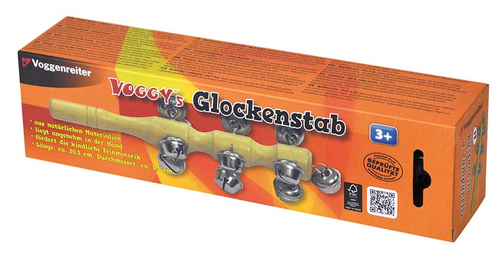 Voggenreiter Voggys Sleigh Bells Stick kinder-percussie, afbeelding 2