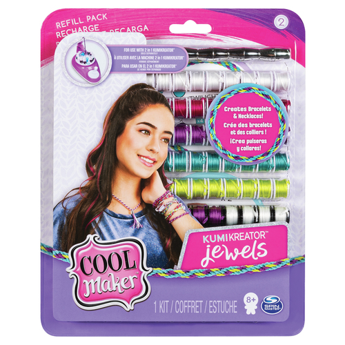 cool maker kumikreator friendship bracelet maker kit for girls ages 8 & up