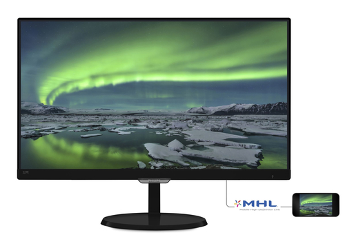 Philips LCD monitor 227E7QDSB/75 – image 2