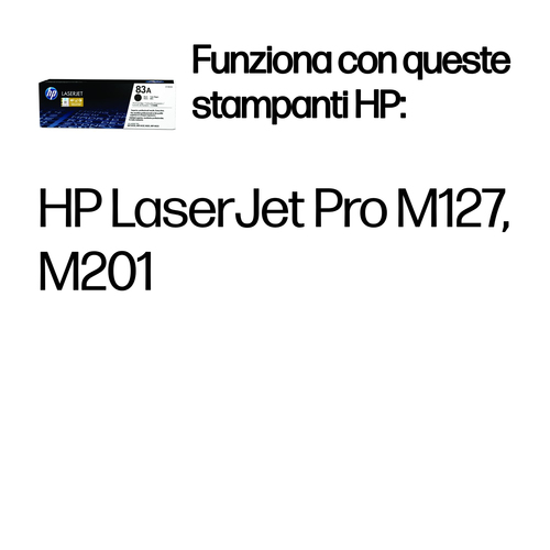 HP 83A – Toner nero originale