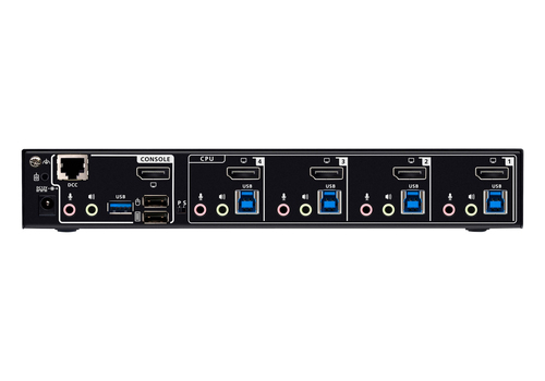 ATEN 4-poorts USB 3.0 8K DisplayPort KVMPTM-switch (kabels meegeleverd), afbeelding 3