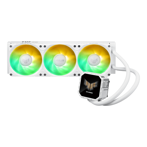 Asus Tuf Gaming LC Iii 360 Argb LCD 300W Tdp White Edition Aio CPU Cooler - 90RC01A2-B0EAY0 - image 2
