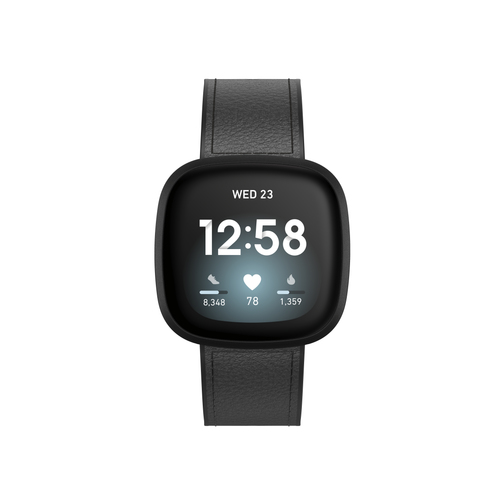 Hama 00086236 smart wearable accessory Ремешок Черный Кожа
