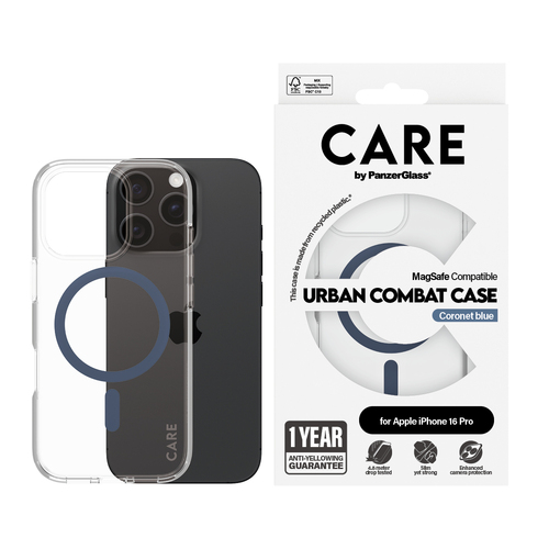 CARE by PG Blue MagSafe iPhone16 6.3 Pro, afbeelding 2