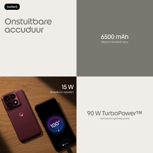 Motorola Edge 70 Pro 256 Go Rouge 5G – Photo 8 sur 10