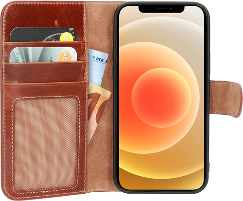 Mobiparts Excellent Wallet Case 2.0 Apple iPhone 12/12 Pro Oaked Cognac – image 6