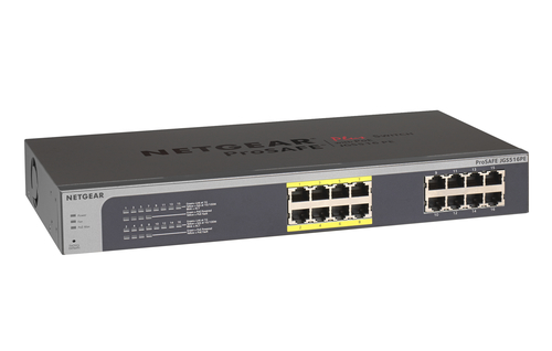 NETGEAR 16-Port PoE Gigabit Ethernet Plus Switch (JGS516PE) – image 2