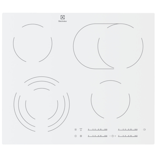 Electrolux EHF6547IW1 hob White Built-in