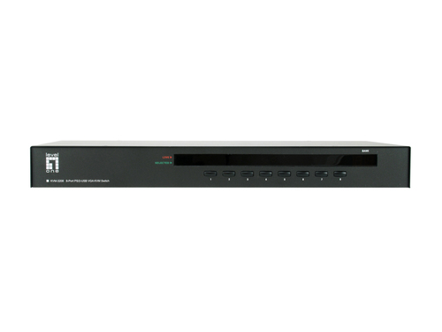 LevelOne 8-Port PS/2-USB VGA KVM Switch – image 3