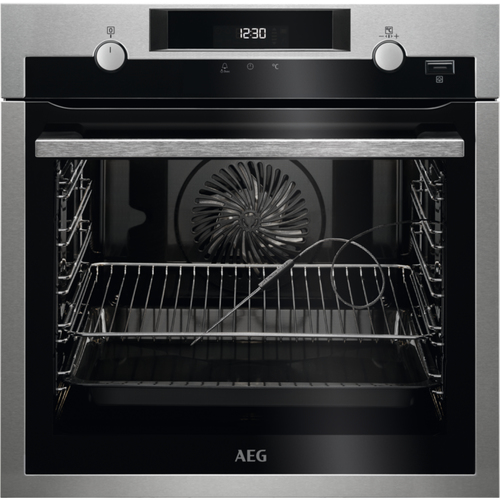 AEG BPE556220M 71 L Black, Stainless steel