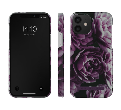 iDeal of Sweden Printed Case iPhone 12/12P Deep Purple Bloom – image 3