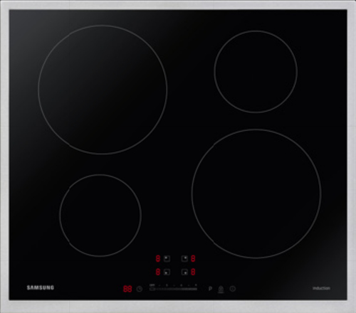 Samsung NZ64N3707AS/UR hob Black Built-in