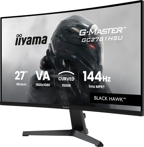 iiyama G-Master Black Hawk G2471HS-B1 27'' Curved gaming monitor, afbeelding 3