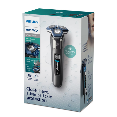 Philips SHAVER Series 7000 S7887/92 men's shaver Rotation shaver Trimmer Chrome – image 5