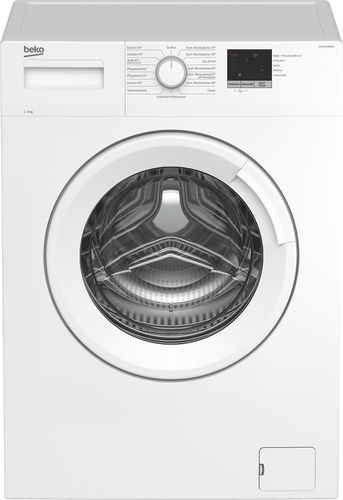 Beko WML61023NGR1 стиральная машина Фронтальная загрузка 6 kg 1000 RPM Белый