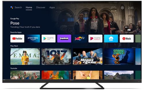 Sharp 65EQ3EA TV 165.1 cm (65") 4K Ultra HD Smart TV Wi-Fi Black – image 2