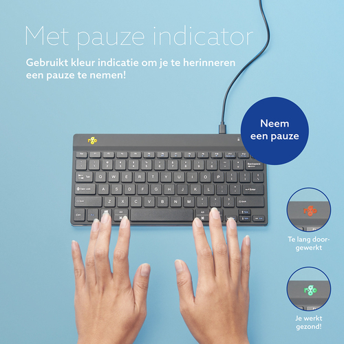 R-Go Tools Compact Break ergonomisch toetsenbord, afbeelding 4