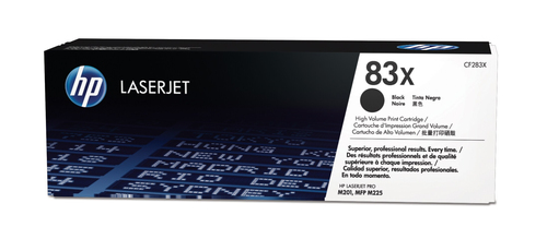 HP Inc. Toner 83X Black 2.2k CF283X