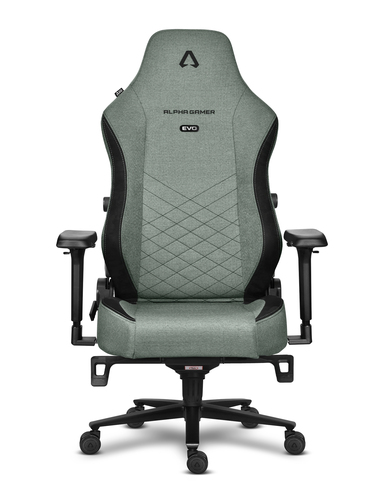 Alpha Gamer Alegra EVO Silla para videojuegos universal Asiento acolchado Verde