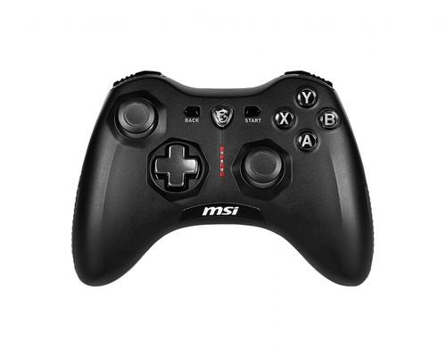 MSI FORCE-GC20-V2 Черный USB 2.0 Геймпад Аналоговый/цифровой Android, ПК