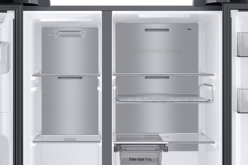 Samsung RS68CG885EB1 side-by-side refrigerator Black – image 7