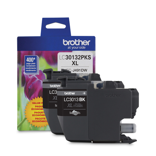 2PK BLK INK CARTRIDGE FOR .BROTHER AIO PRINTERS MULTI 5