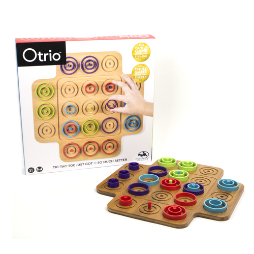 Spin Master Marbles Games Otrio - Taktikspiel mit hochwertigem